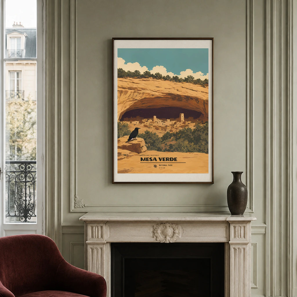 Poster Mesa Verde National Park, appartement parisien