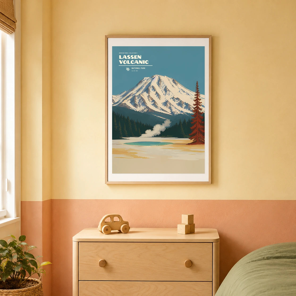 Poster Lassen Volcanic National Park, chambre familiale