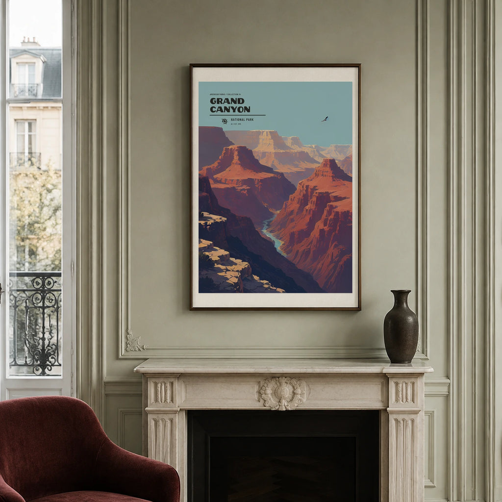 Poster Grand Canyon National Park, appartement parisien