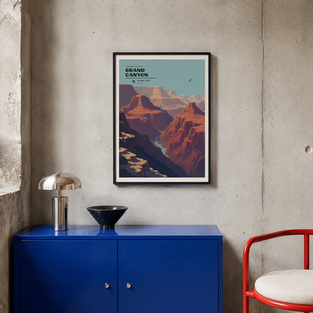 Poster Grand Canyon National Park, atelier colore
