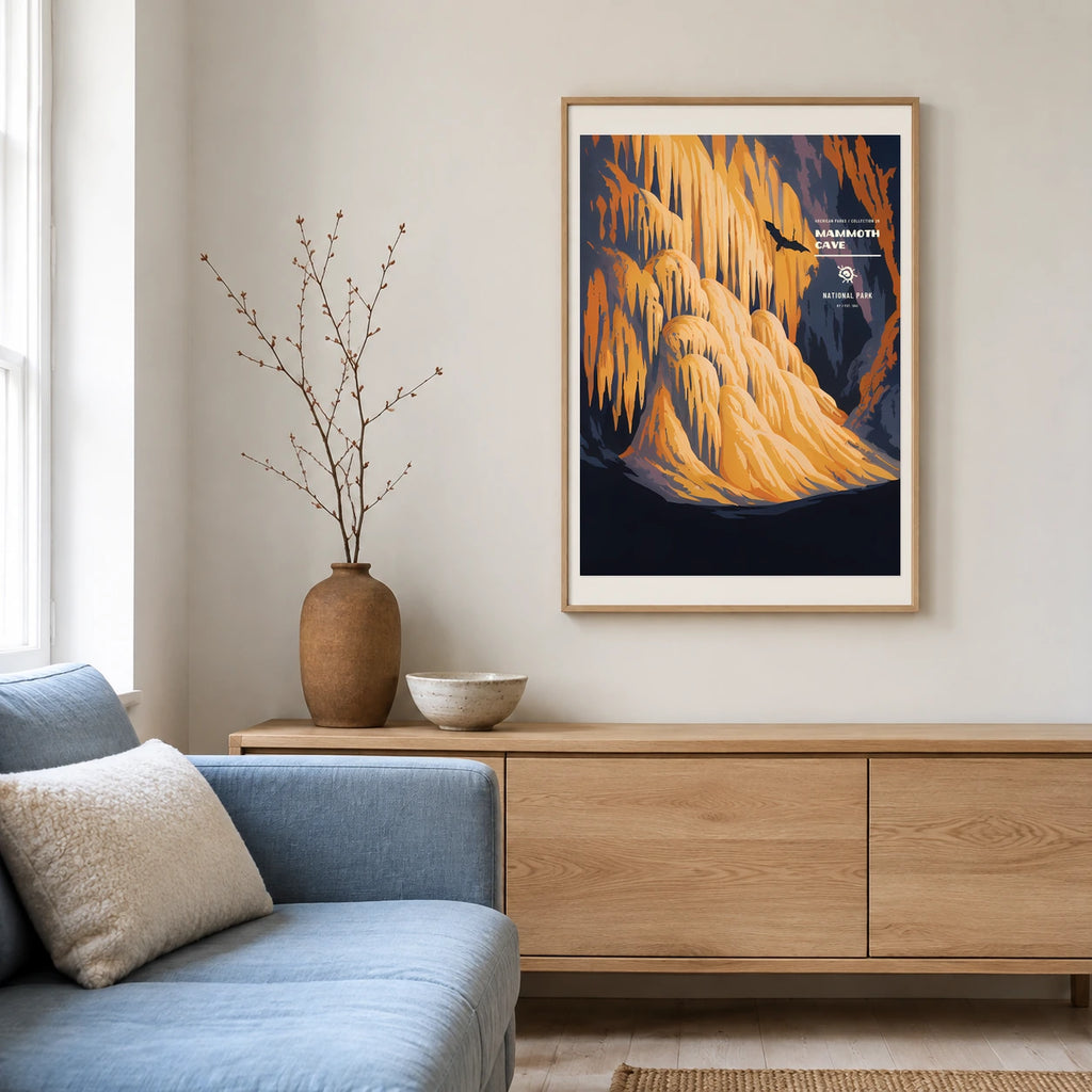 Poster Mammoth Cave National Park, salon scandinave