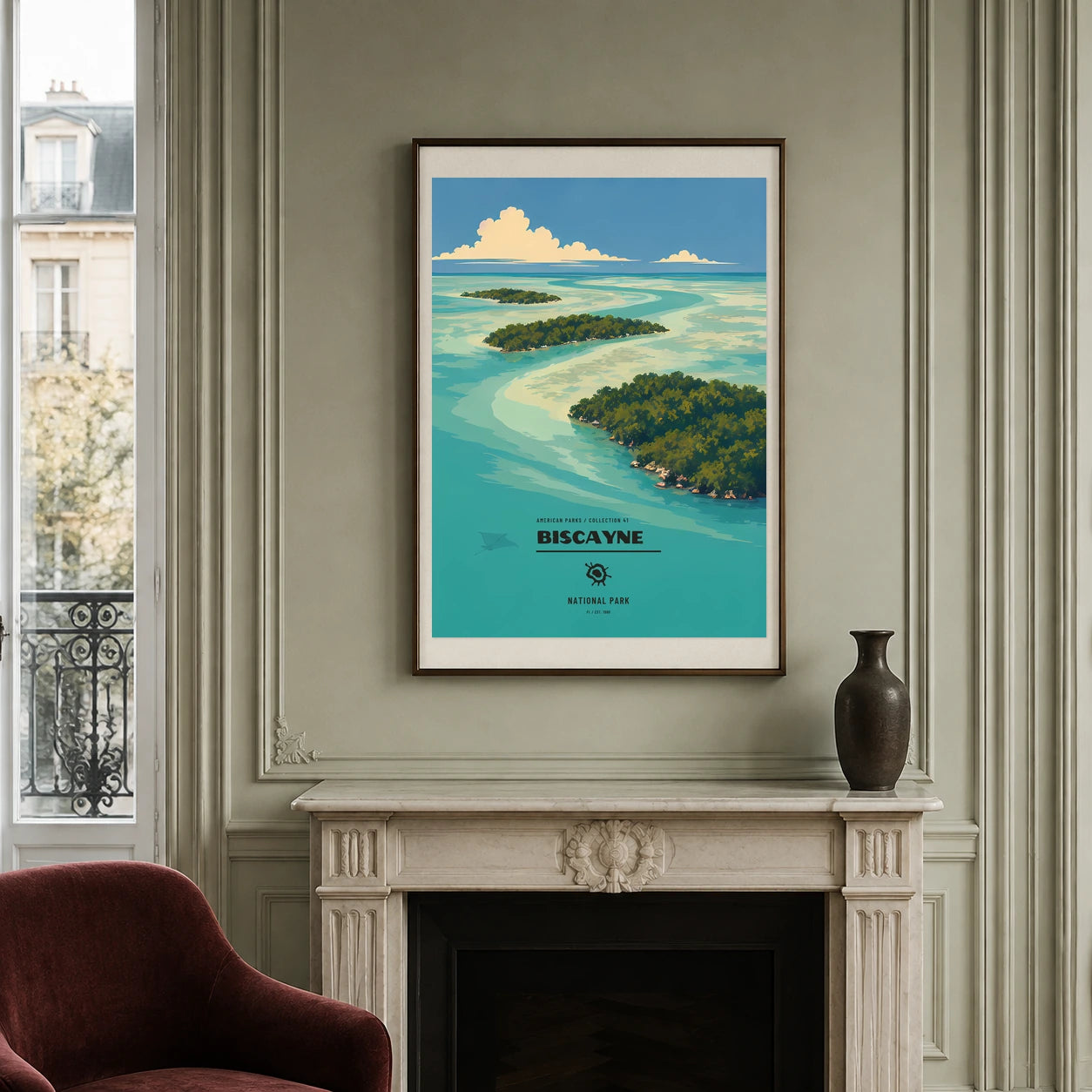 Poster Biscayne National Park, appartement parisien
