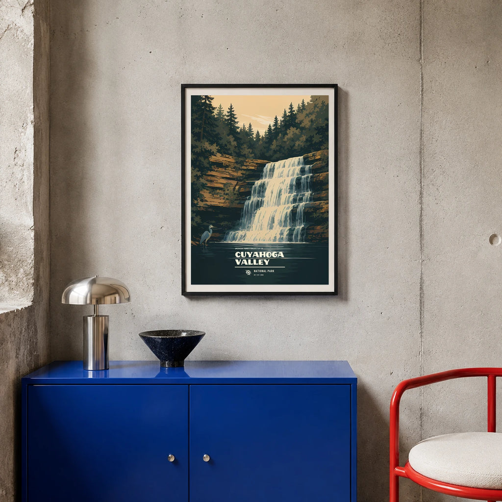 Poster Cuyahoga Valley National Park, atelier colore